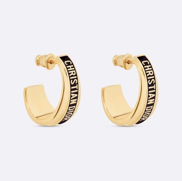 AUTHENTIC DIOR CODE EARRINGS - Picture 4 of 7